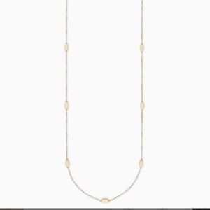 Kendra Scott Franklin long strand necklace